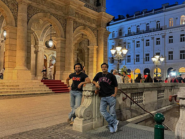 Siddharth Anand shares picture with Saif Ali Khan from Budapest, says 
