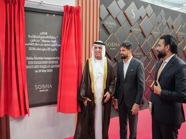 Saud bin Saqr opens Sobha Modular