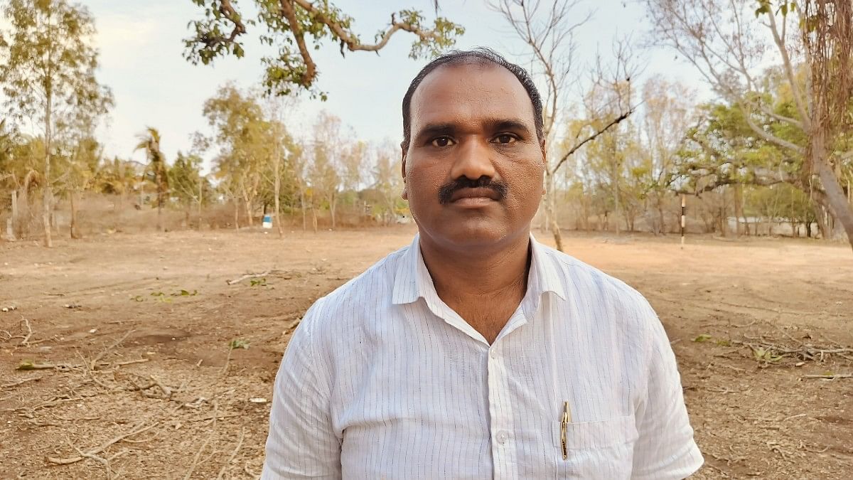 Vijay Kumar, district president of Madiga Dhandhora | ThePrint