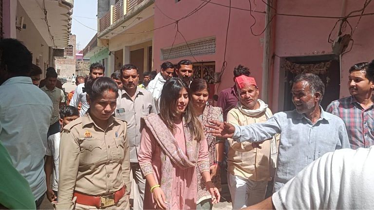 How Akhilesh Yadav’s daughter Aditi is learning ropes on campaign trail in family bastion Mainpuri