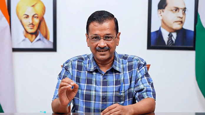 Delhi Chief Minister Arvind Kejriwal addresses a press conference, in New Delhi, Tuesday on 21 May, 2024 | Credit: PTI