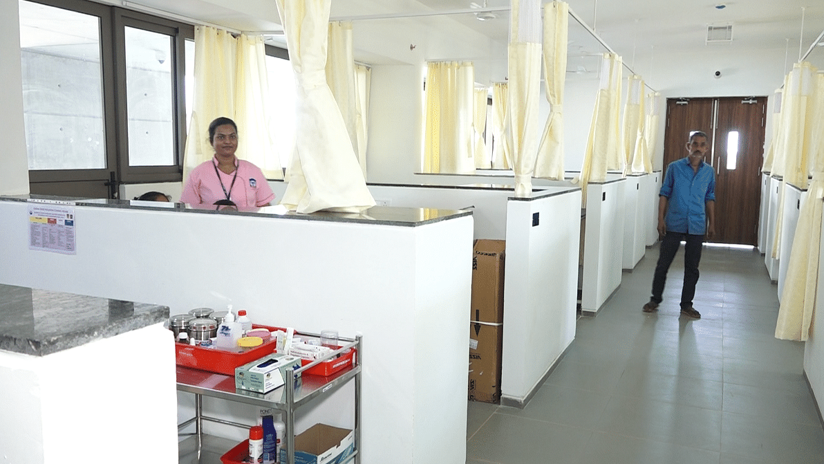 Bagchi Karunashraya facility's in-patient ward | By special arrangement