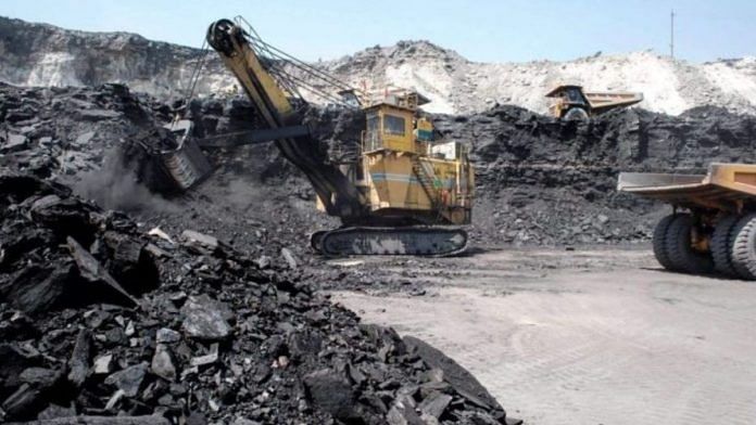 Representational image of a coal mine | Source: Twitter | @coalindiahq