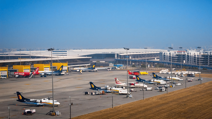 File photo of IGI airport in Delhi | Courtesy: newdelhiairport.in/
