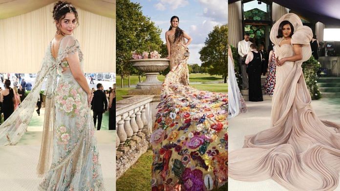 This year’s Met Gala was attended by Multiple Indian celebrities including Alia Bhatt in Sabyasachi, Isha Ambani in Rahul Mishra and Mindy Kaling in Gaurav Gupta | Instagram