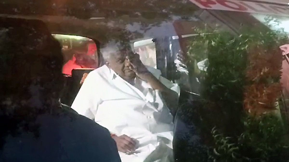 HD Revanna being taken into custody by SIT in Bengaluru on 4 May, 2024 | ANI