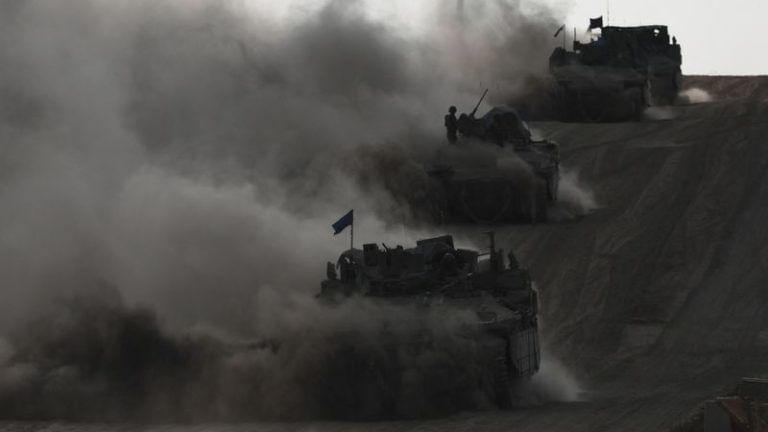 Israeli forces take control of buffer zone along border between Gaza Strip and Egypt