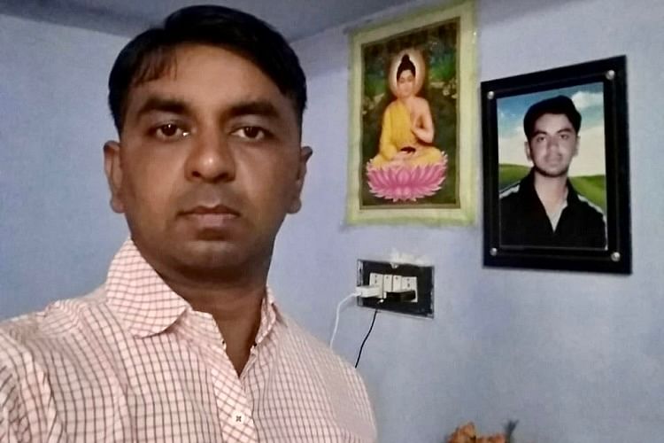 Gujarat's Rajveer (formerly Rajveer Upadhyay), an auto-driver and now social-worker who has been struggling to obtain state certification of 'no religion, no caste', | Sabah Gurmat, ThePrint