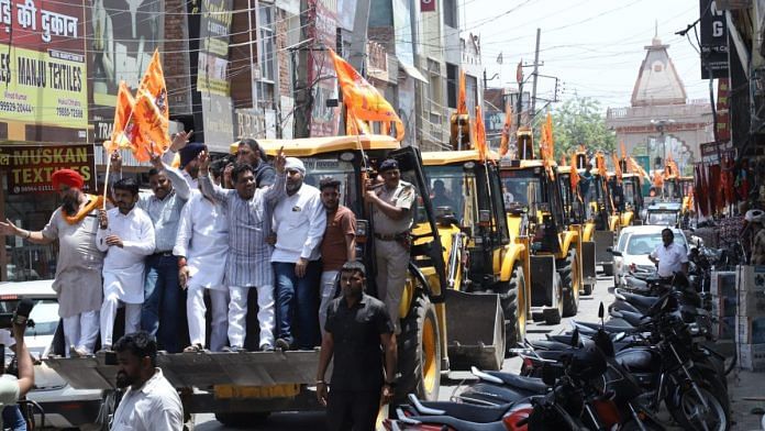 BJP 'bulldozer rally' for Ashok Tanwar in Sirsa, Sunday | By special arrangement
