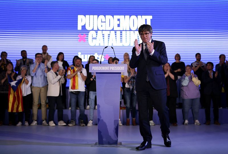 Socialists win biggest vote in Catalan election, exit poll says