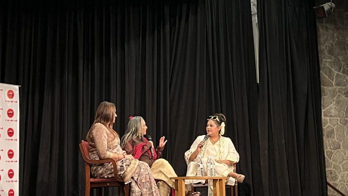 Sirat Taneja and Deepa Mehta in discussion with Myna Mukherjee | Srijani Mukhopadhyay, ThePrint