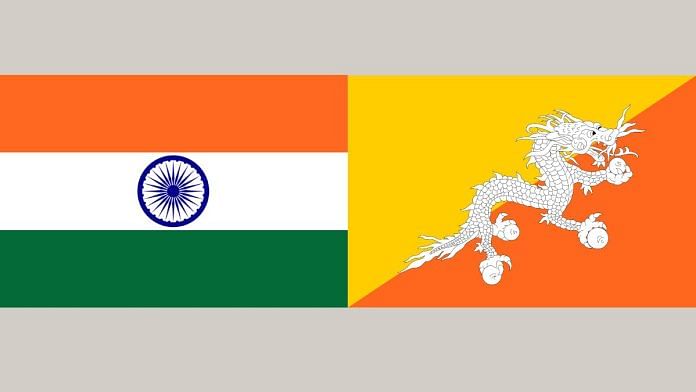 Flag of India and Bhutan | Commons