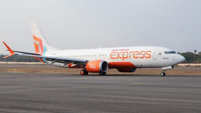An Air India Express aircraft | Photo: Reuters