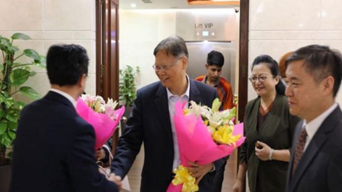 Newly-appointed Chinese Ambassador Xu Feihong arrives in Delhi | ANI
