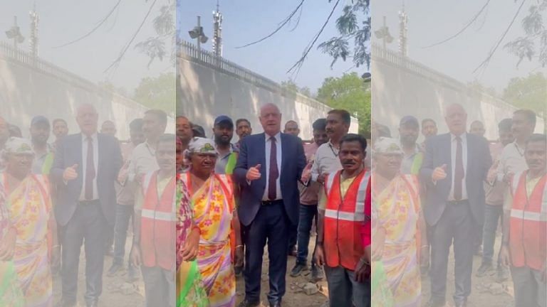 ‘Visit other cities’ — Netizens react after Danish envoy’s plaint gets Delhi road cleaned in a jiffy