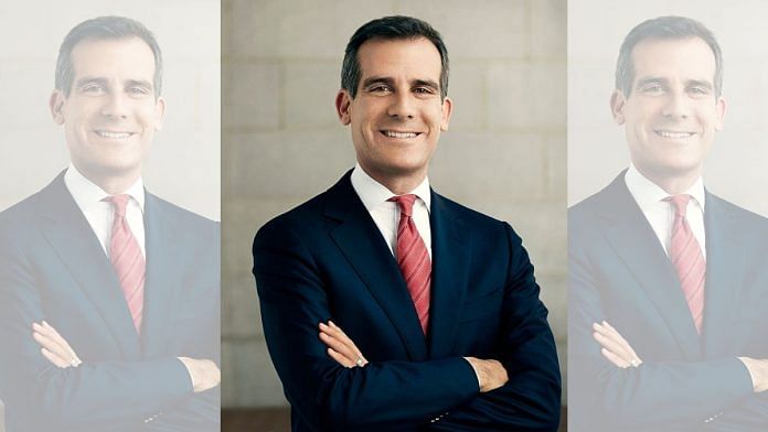 US Ambassador Eric Garcetti | File photo | Commons