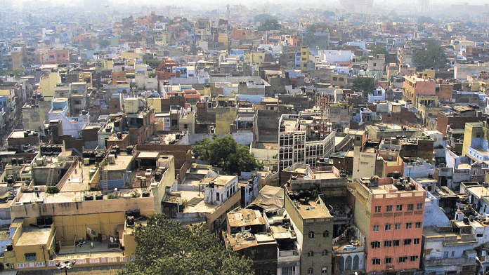 Representational image of Delhi skyline | Commons