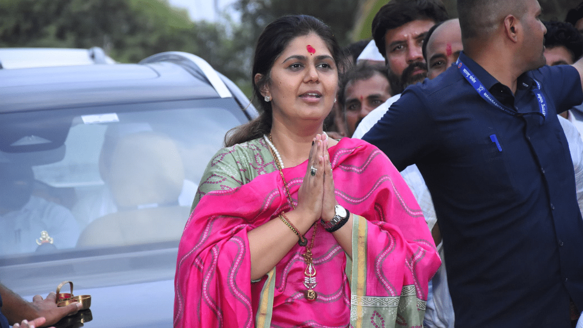 In close contest amid Maratha quota pressure, Pankaja Munde leads in her father’s constituency