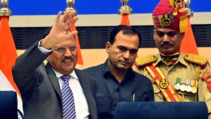 NSA Ajit Doval at the BSF investiture ceremony | ANI
