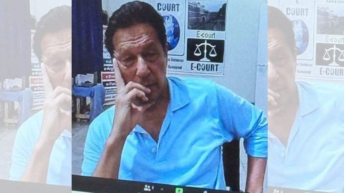 The leaked image of Imran Khan | X | @BarristerGohar