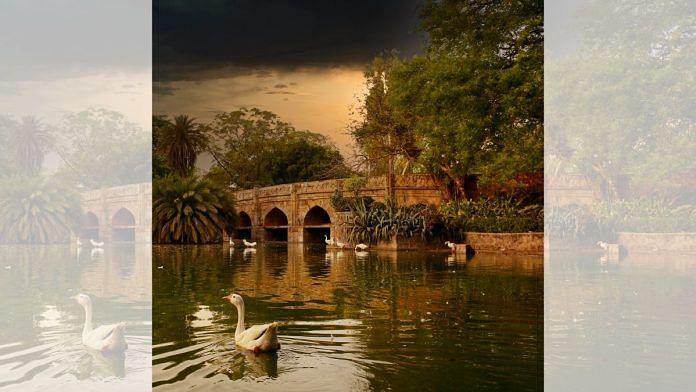 A photo of the Athpula Bridge in Lodi Garden by Prabhas Roy. | By special arrangement