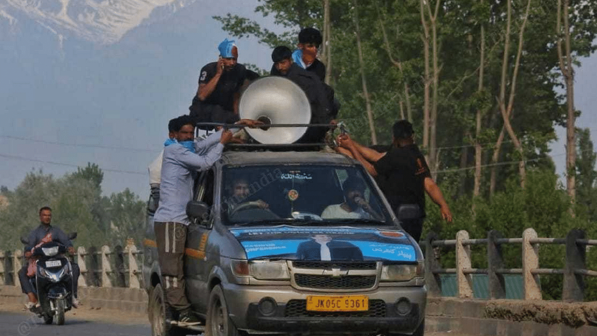 Campaigning at full pace in Baramulla | Praveen Jain | ThePrint