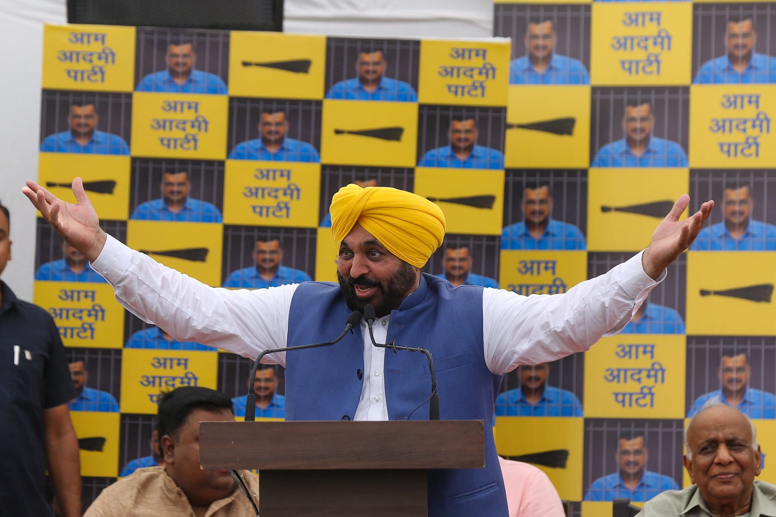 Punjab CM Bhagwant Mann addresses party suppoters | Suraj Singh Bisht | ThePrint