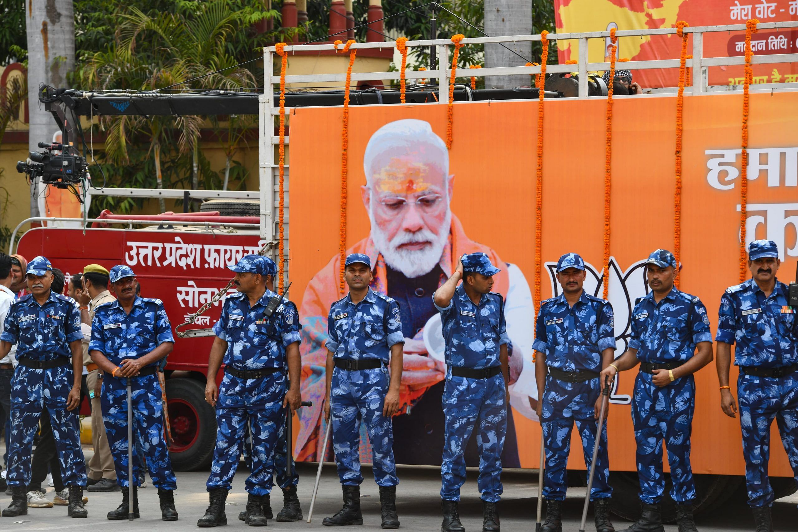 Rapid Action Force deployed for the roadshow | Suraj Singh Bisht | ThePrint
