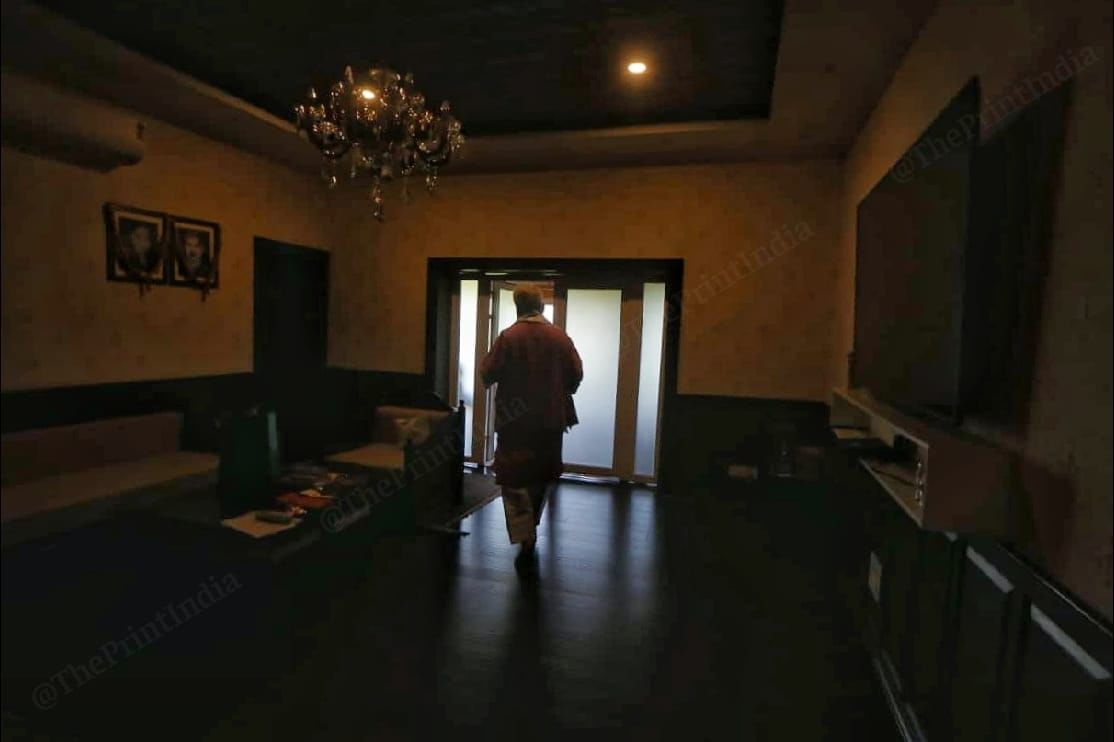 Lieutenant Governor of Jammu and Kashmir Manoj Sinha at his residence | Praveen Jain | ThePrint