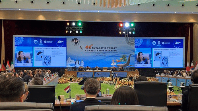 Discussions at the 46th Antarctic Treaty Consultative Meeting in Kochi, Kerala | Credit: X(formerly Twitter)/@AntarcticTreaty