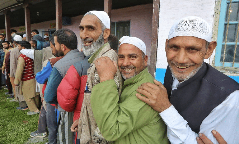 Smiles, hope & will for change — inside Srinagar polling booths that saw highest turnout in decades