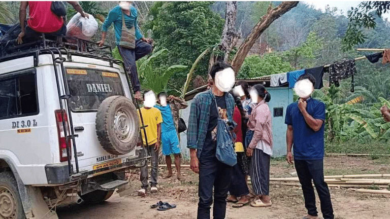 47 Myanmar nationals enter Mizoram ‘fearing recruitment by Arakan Army’, take shelter in border village
