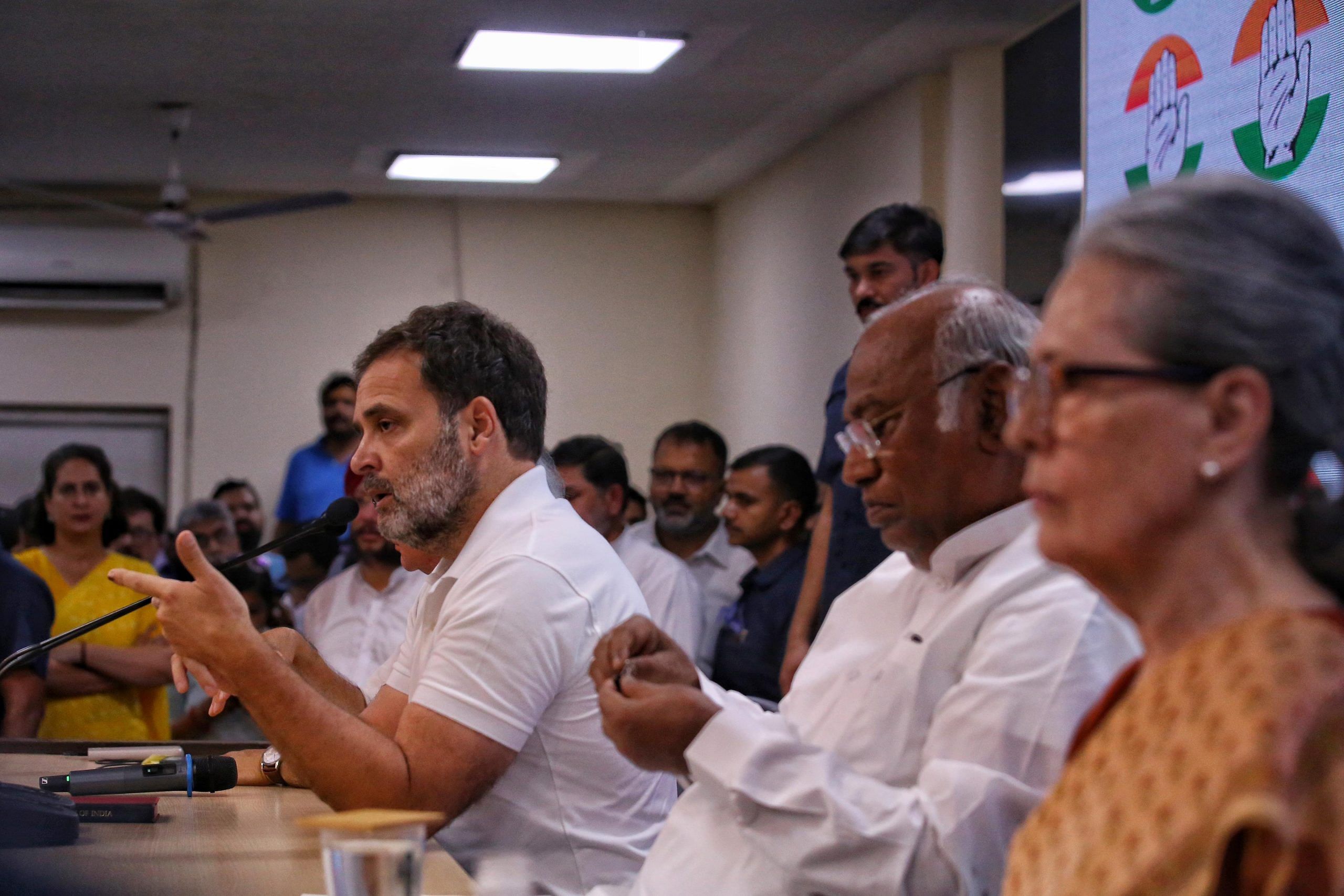 Rahul Gandhi addresses the media | Manisha Mondal | ThePrint