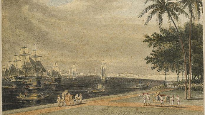 View of Calcutta from the Garden Reach. Circa 1810 | Commons