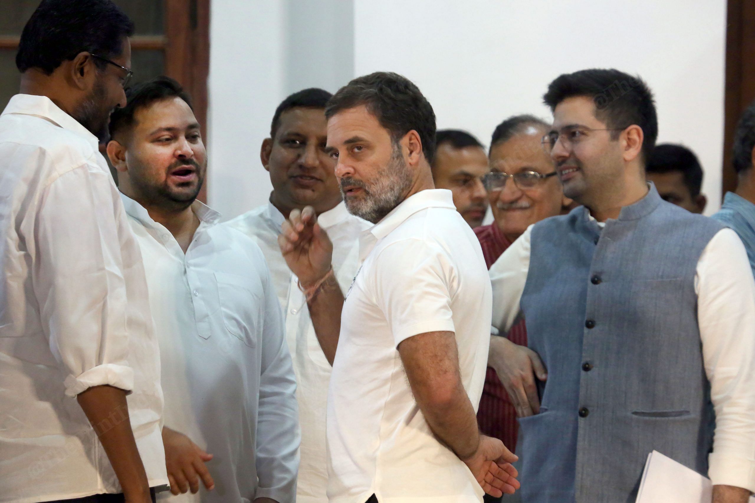 Congress Leader Rahul Gandhi & RJD Leader Tejashwi Yadav | Praveen Jain | ThePrint 
