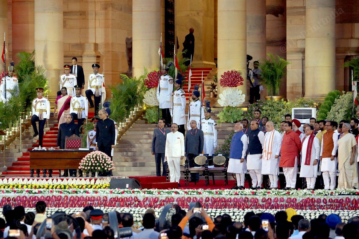 President Droupadi Murmu arrives at Rashtrapati Bhavan for Swearing-in ceremony | Praveen Jain | ThePrint