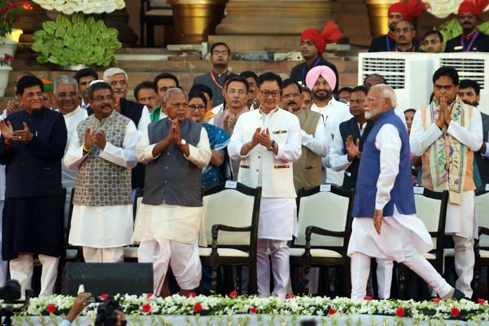 Around 8000 people attended the event to witness swearing-in ceremony | Praveen Jain | ThePrint