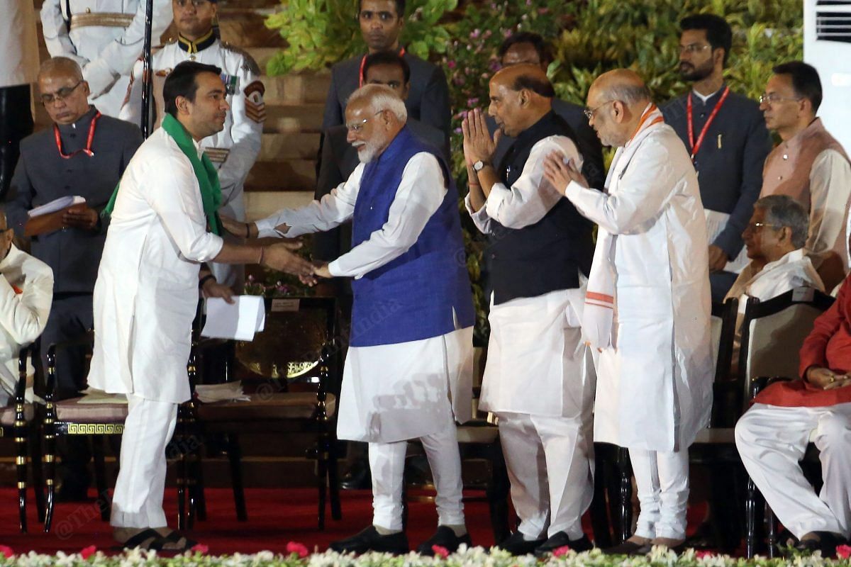 Jayant Chaudhary took oath as a Minister of State (MoS) in the new Union Cabinet led by Prime Minister Narendra Modi | Praveen Jain | ThePrint
