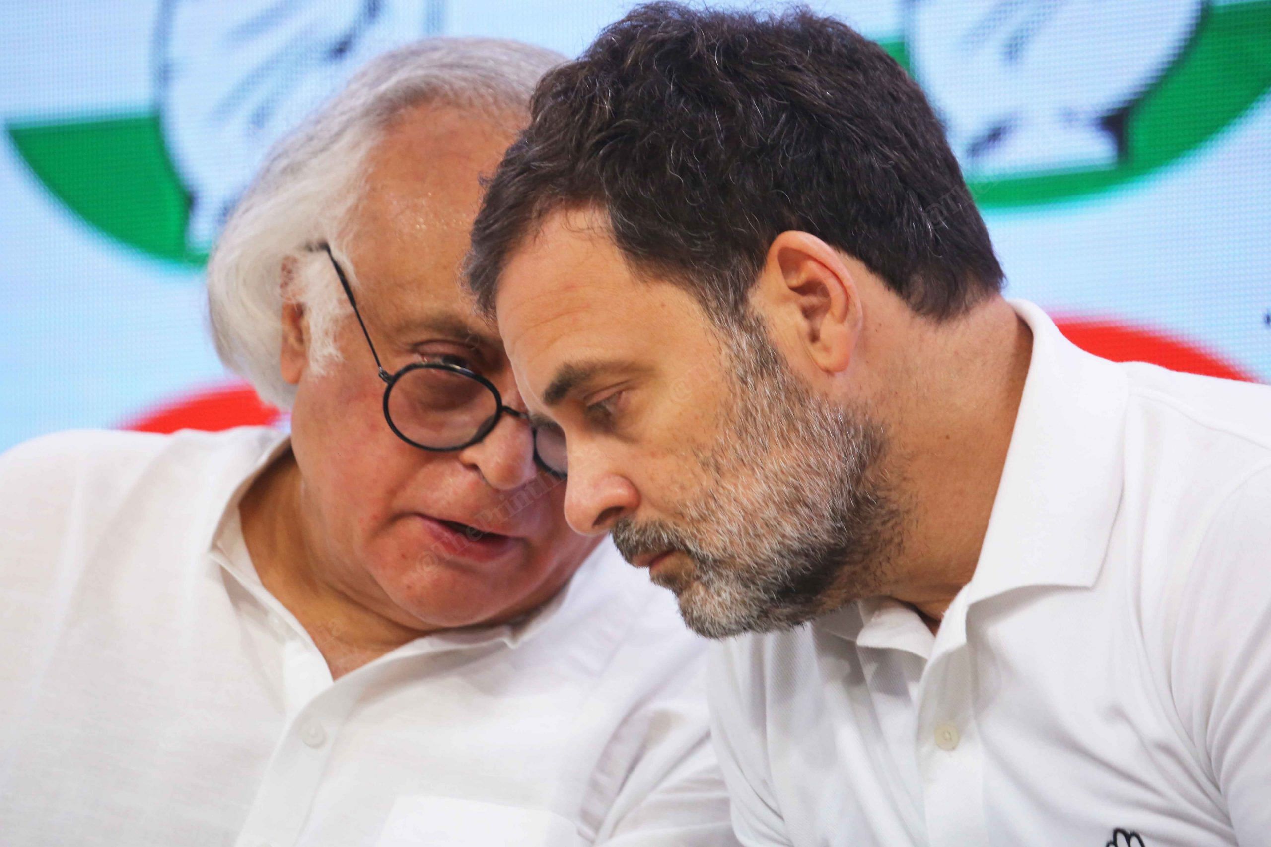 Jairam Ramesh and Rahul Gandhi | Praveen Jain | ThePrint