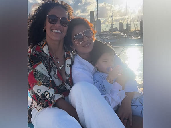 Priyanka Chopra gives a glimpse of fun time spent on yacht with daughter, 'The Bluff' team