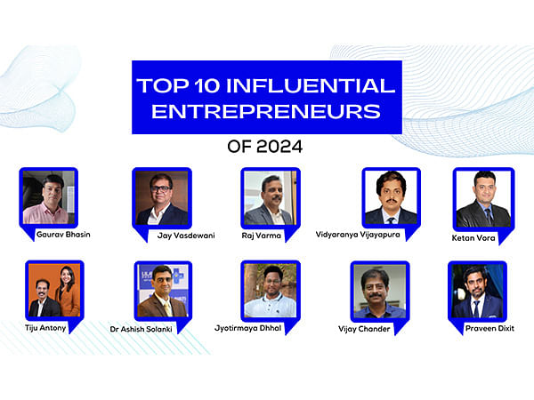 India's Top 10 Most Influential Entrepreneurs of 2024