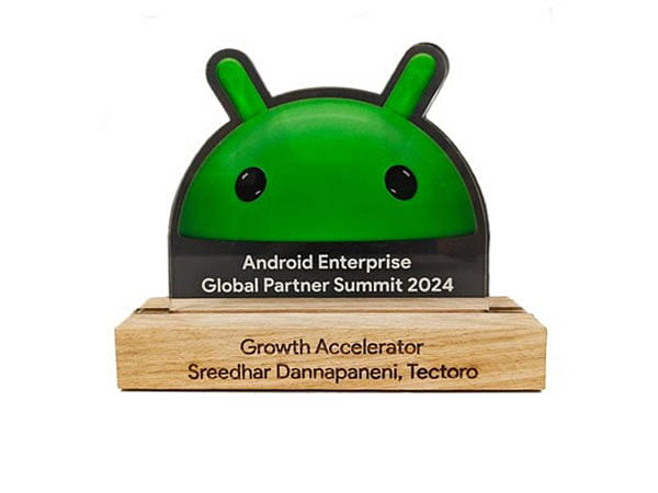 Tectoro Consulting Private Limited Honored with the Growth Accelerator Award at the Android Enterprise Global Partner Summit 2024