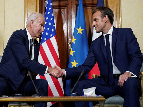 US President Biden, French counterpart Macron agree on global affairs; express different views on Gaza war