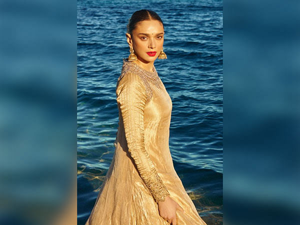 Aditi Rao Hydari wows fans as she drops stunning pics of her first Cannes look
