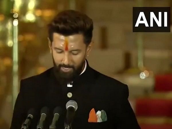 Chirag Paswan's tri-colour fashion statement hogs attention at PM Modi's oath ceremony