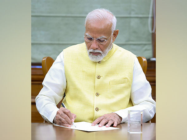 Prime Minister Narendra Modi in Parliament (Image: PMO)