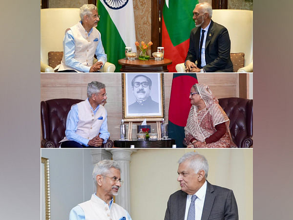 S Jaishankar calls on State heads of Sri Lanka, Maldives, Bangladesh