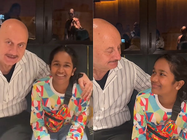 Satish Kaushik's daughter Vanshika wishes uncle Anupam Kher Happy Father's Day 