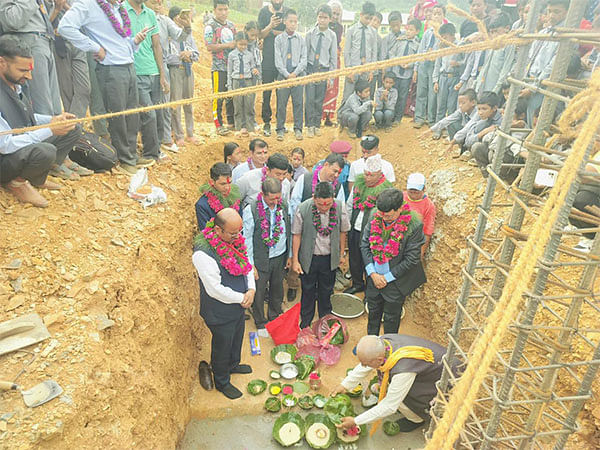 Nepal: Foundation stone laid for construction of school, hostel with Indian aid