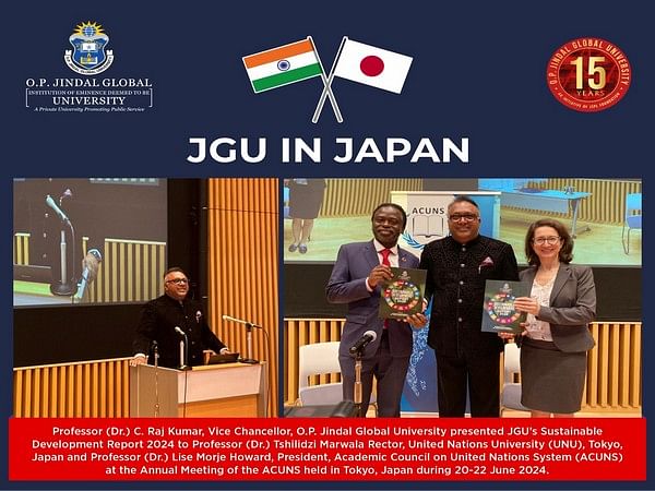 Universities in Global South can be Changemakers to Achieve UN Sustainable Development Goals: JGU Vice Chancellor at Annual Meeting of the ACUNS in Tokyo